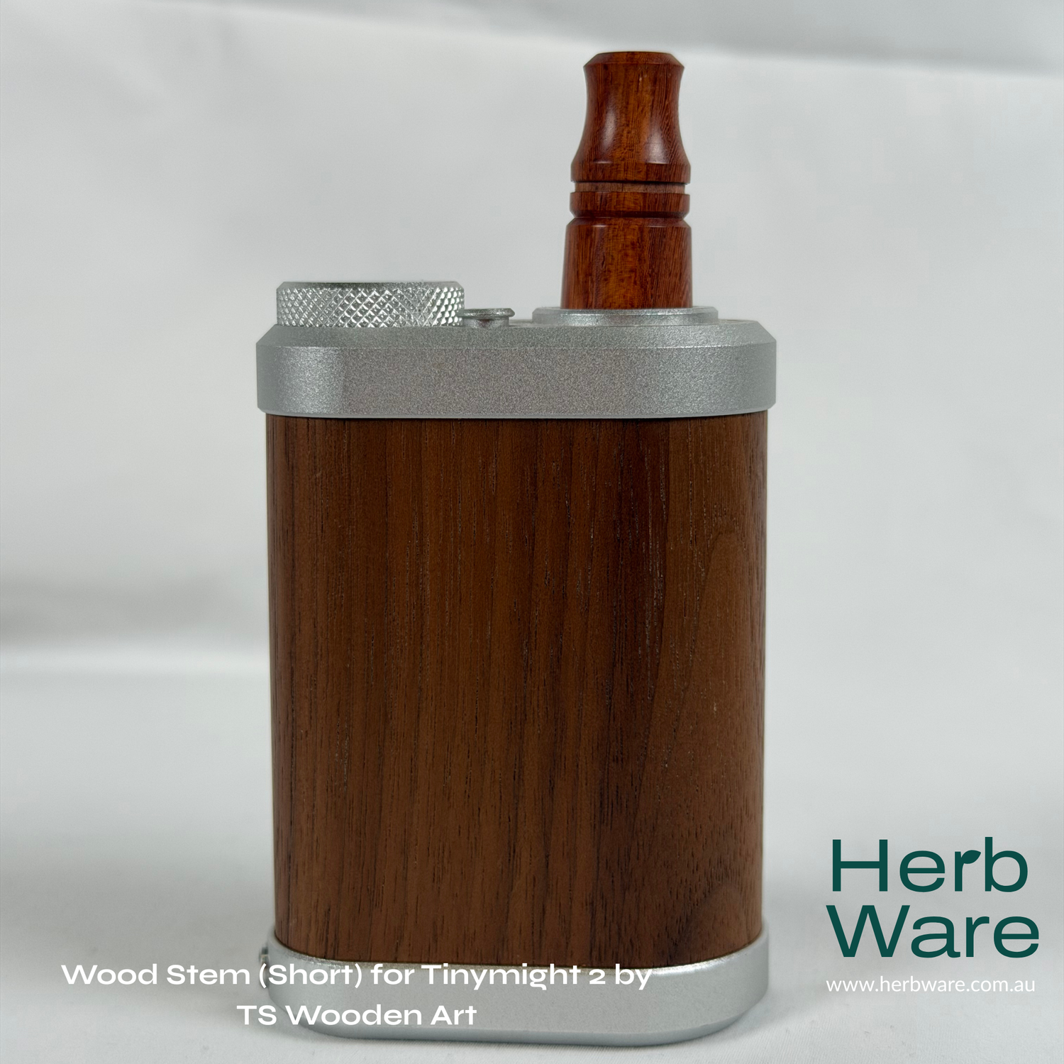 Wood Stem for Tinymight 2 by TS Wooden Art - Herbware, Melbourne Australia