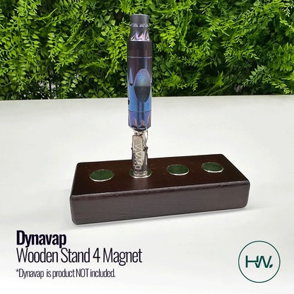 Dynavap Wooden Stand - 4 Magnet - [Herbware, Melbourne Australia]