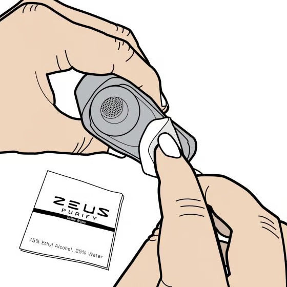 Zeus Grime Wipes - [Herbware, Melbourne Australia]